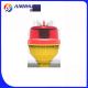 L810 Single Aviation Low Intensity Obstruction Light Red Polycarbonate Materials