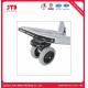 ISO14001 Airport Luggage Trolley ODM 4 Wheel Cart With Handle