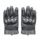 Customized Black Color Full Finger Training Gloves with Protection and Finger Slits