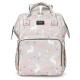 Fashion Backpack Multi-functional Print Mother Bag Large Capacity Baby Diaper Bag With Stroller Strap For Mom