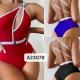 Ladies One Piece Swimsuit Solid Color Factory Direct Supply High Waist  Miss Hard Wearing The New Type
