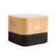 Square Bamboo Bluetooth Speaker Portable Mini Simple Light Weight Wireless