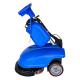 Blue Floor Scrubber With 350mm Cleaning Width New Energy Lead Acid Battery