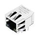 Pulse J00-0066NL Compatible LINK-PP LPJ0113ABNL 100 Base-T RJ45 with Transformer Modular Jack Tab Down Green/Yellow Led
