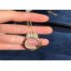 42cm 0.48ct 18k Rose Gold Diamonds Pendant Necklace 795020-5201