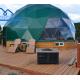 Aluminum Alloy Frame Garden Igloo Hotel Geodesic Glass Dome Tents Glamping
