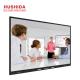 75 HUSHIDA high quality low prize 4K screen PCAP multitouch Interactive Whiteboard for School and Office