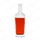 Customized Bottle Color 750ml Square Vodka Glass Bottle for Brandy and Gin