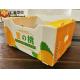 Watermark Printing Correx Packaging Boxes For Fruits