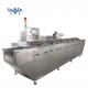 120KW Aerospace Ultrasonic Cleaning Equipment Customized Ultrasonic Cleaning Machines Mesh Belt Through Type