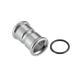 Industrial Stainless Steel Press Pipe Fittings SS304 SS316L Straight Connector