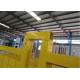 Height 8’/2430mm*10’/3048mm Width Weld mesh 2*4*9.5gauge wire Powder coated Yellow Outer frame 25mm*2.0mm