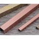 Rose Bronze Brushed U Shape Stainless Steel Tile Trim