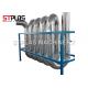 High Capacity Plastic Washing Line Pipe Dryer System For Drying Plastic Flakes