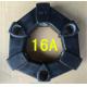 16A excavator rubber coupling
