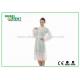 Anti-Static Non-Woven Disposable Lab Coat/ Disposable Lab Gowns with Velcros Closure