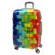 210D Lining Reinforced Soft Handles PC Print Luggage Sets