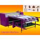 Upper Feeding Textile Calender Machine Custom Made Flatbed Printer Type