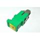 SC SX Fiber Optic Adapter With Shutter Low Insertion Loss Customized Design