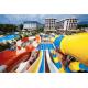 OEM Outdoor Water Amusement Park Adults Water Pool Fiberglass Slide for Sale