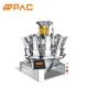 SUS304 10 Head 1.6L Multi-head Weigher Packing Machine for Candy with Tech-Support