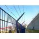Security Commercial Building 3MM Pvc Coated Wire Mesh Fencing