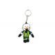 3D Shape Colorful Custom Design Keychains 80mmx50mmx4mm Skin - Friendly