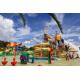 Outdoor Water Park Equipment Water Slides Fiberglass Kids Pool Slide