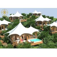 UV Protected Weatherproof Luxury Resort Tent with 1 Door