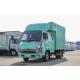 Used Light Cargo Trucks 2.7 Meters Container Box 2+3 Seats Double Cabin Chinese Brand Foton
