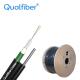 Single Mode Fig-8 Armored Fiber Optic Cable Steel wire supported GYXTC8S