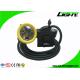 10000Lux LED Mining Light 1.67w 7.8Ah Waterproof 216lum Rechargeable Headlight USB Charging for Coal Mining