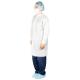 PP Non-Woven Doctor Lab Coat with Elastic or Knitted Cuffs