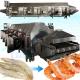 ISO Seafood Shrimp Cooking Machine Practical Stainless Steel 304