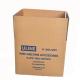 Portable Plain Brown Corrugated Gift Box Lightweight For Shipping