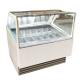 Automatic Defrosting Gelato Freezer Showcase / Ice Cream Display Showcase For Sale