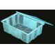 Disposable Fruit Crate Mould , Stackable Plastic Crate Mould Semi / Automatic