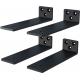 ISO9001 Rohs CE 16949 Carbon Steel Floating Shelf Brackets for Wall Support System