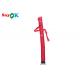Dancing Air Puppets Single Leg Red Inflatable Air Dancer Wave Man For Commercial CE  SGS