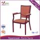 Arm Aluminum Banquet Stackable Chairs Low Price (YA-17)