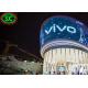 Indoor Full Color Transparent LED Screen P3.91 Glass Windows Mounted For Shopping Mall