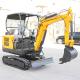 Crawler Mini Hydraulic Excavator Boom Swing 2T Mini Digger With Changchai Engine