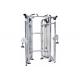 Silver Frame Dual Adjustable Gym Pulley Machine For Training