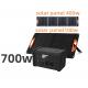 LiFePO4 Home Power Outage Portable Power Station with 700W AC Output Power and LED Light