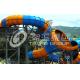 Funny Fiberglass Water Slides Height 16m Tantrum Valley Capacity 480 Riders / h