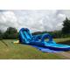 Exciting 0.55mm PVC Tarpaulin Inflatable Double Slip And Slide With Pool