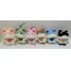 Raccoon Plush Stuffed Animal Toys, 6 Colors Stuffed Animals Keychain Kawaii Home Decorations Birthday Gifts for Kids