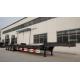 Best price 4 line 8 axle lowbed trailer loading weight 150ton