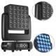 25pcs 5*5 Matrix Rgbw 4in1 Led Moving Stage Wash Light 5*5 Quad Color With Wash Party Lighting