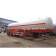 2 Axle 40000 Liters Liquid Propane Cylinder Truck Q345r And Q370r Tanker Material